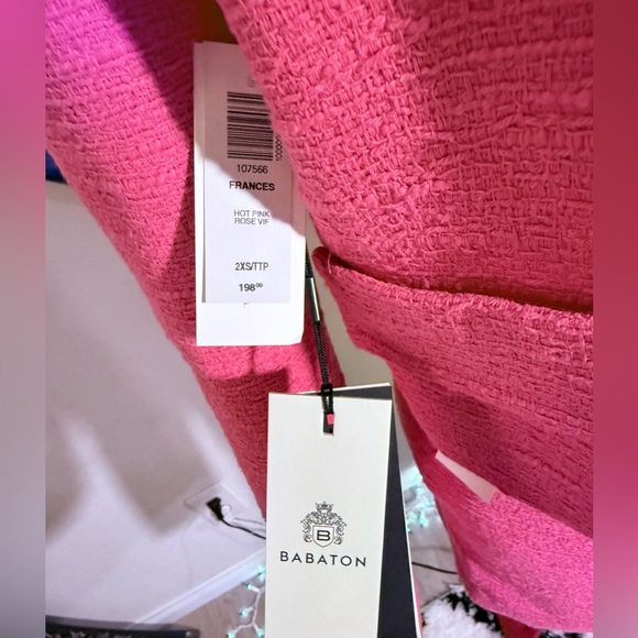 Aritzia Pink Women's Jacket and Skirt - Picture 6 of 6